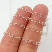 Sterling Silver Smooth Cable Chain